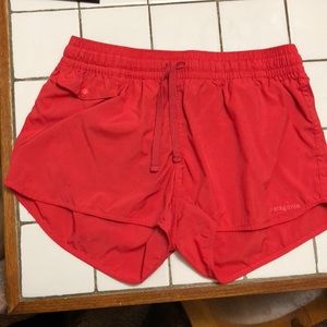 Coral Patagonia shorts